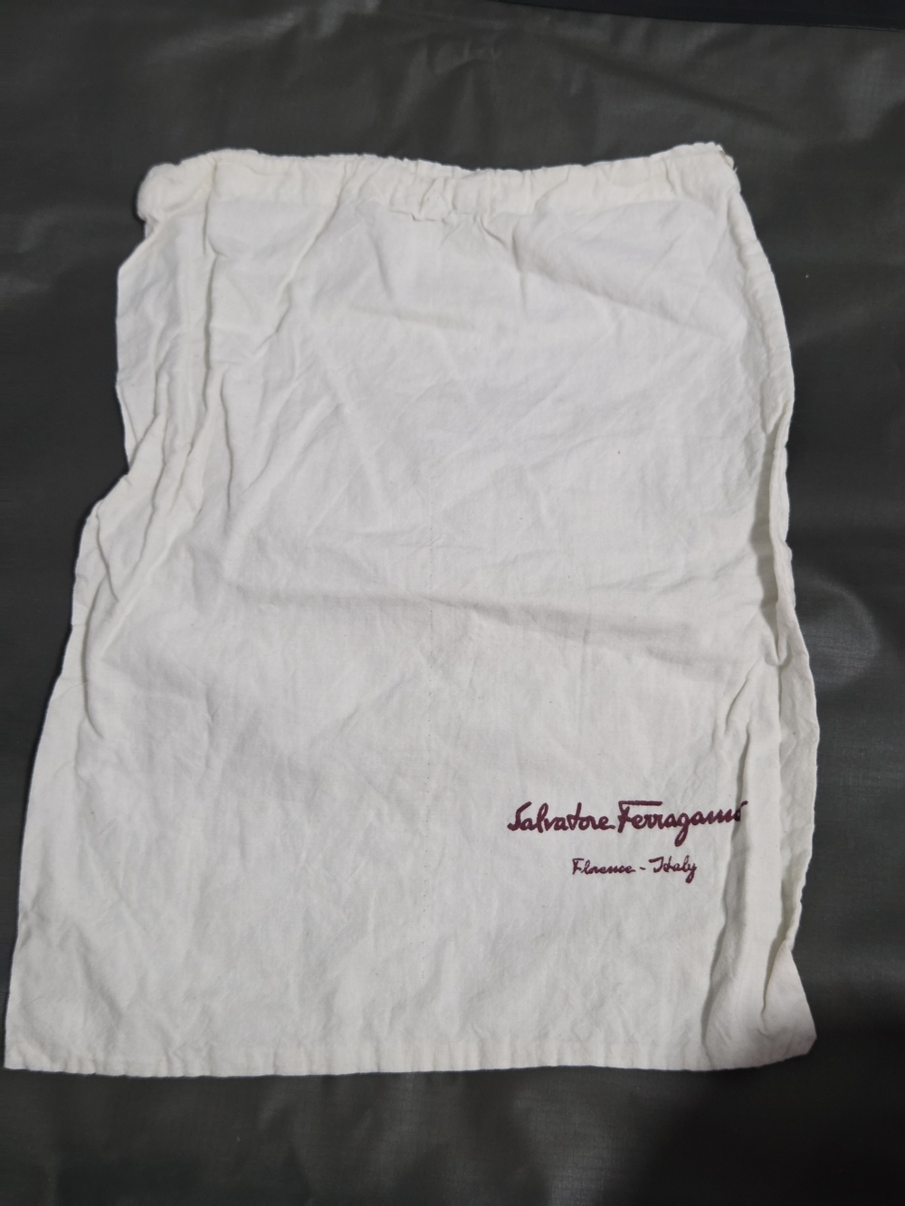 Salvatore Ferragamo White Women's Dust Bag